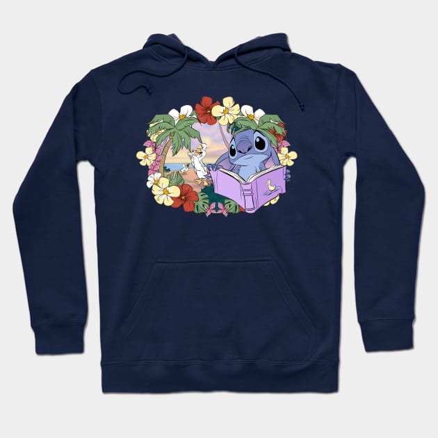 Stitch Longing Hoodie by Drea D. Illustrations